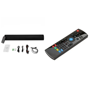 Bluetooth 5.0 Fm Soundbar Wireless Speaker & MX3 Wireless Keyboard Controller 2.4G Remote Control Air Mouse
Bluetooth 5.0 Fm Soundbar Wireless Speaker & MX3 Wireless Keyboard Controller 2.4G Remote Control Air Mouse