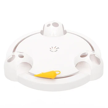Funny Cat Interactive Pet Cat Toys Automatic Rotating Cat Play Teaser Plate Mice Catch Toy Electric Playing Exercise Toys
Funny Cat Interactive Pet Cat Toys Automatic Rotating Cat Play Teaser Plate Mice Catch Toy Electric Playing Exercise Toys