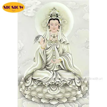 Full Drill 5D DIY Religious Diamond Buddha Painting Kwan Yin Bodhisattva Ksitigarbha 3D Daimond Mosaic Cross Stitch Embroidery
Full Drill 5D DIY Religious Diamond Buddha Painting Kwan Yin Bodhisattva Ksitigarbha 3D Daimond Mosaic Cross Stitch Embroidery
