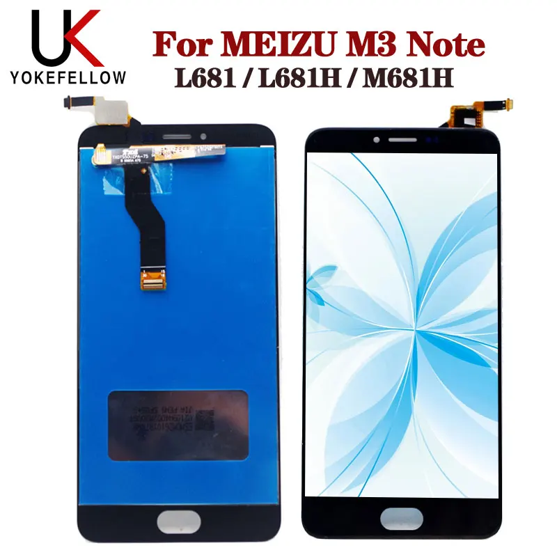 ЖК дисплей для Meizu M3 note L681 L681H M681h с дигитайзером в сборе дисплей|Экраны мобильных