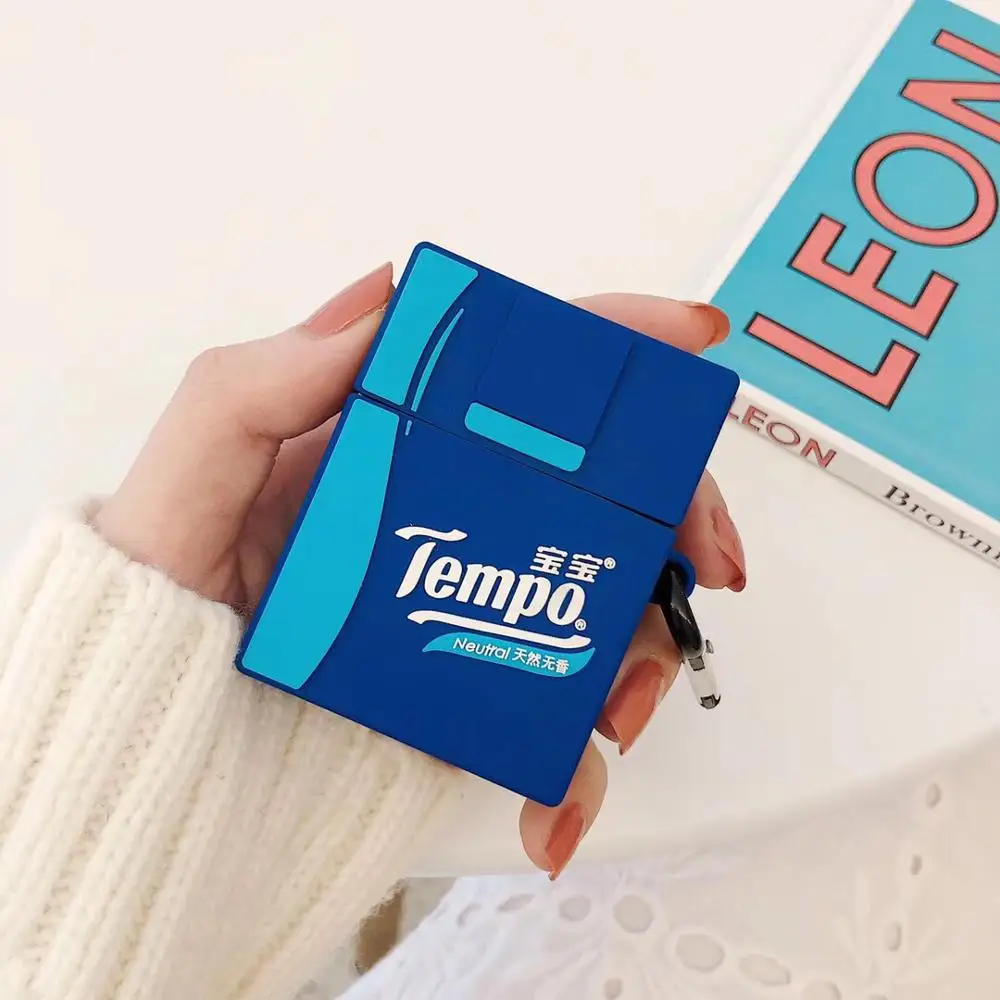 lovely 3D tempo Tissue box funny Silicone soft headset case For Apple Airpods 1/2 Cover Wireless Bluetooth Earphone case
lovely 3D tempo Tissue box funny Silicone soft headset case For Apple Airpods 1/2 Cover Wireless Bluetooth Earphone case
