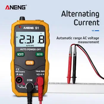 Digital Multimeter ZT-S1 True RMS Auto Range Professional LCD Automatic Smart Multimeters Voltage Ammeter Tester Multimeter
Digital Multimeter ZT-S1 True RMS Auto Range Professional LCD Automatic Smart Multimeters Voltage Ammeter Tester Multimeter