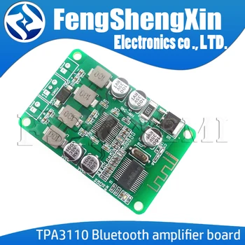New TPA3110 2X15W Wireless Bluetooth Audio Power Amplifier Board Dual Channel Amp Module for 4/6/8/10 Ohm Speaker DC 10-25V
New TPA3110 2X15W Wireless Bluetooth Audio Power Amplifier Board Dual Channel Amp Module for 4/6/8/10 Ohm Speaker DC 10-25V