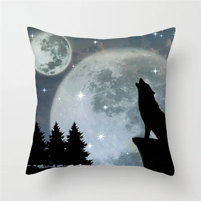 Fuwatacchi Moon Wolf Printed Pillow Cover Decorative Pillows Pillowcase Home Decor Animal Style Cushion Cover for Sofa Chair
Fuwatacchi Moon Wolf Printed Pillow Cover Decorative Pillows Pillowcase Home Decor Animal Style Cushion Cover for Sofa Chair