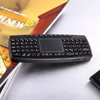 2.4G Wireless Mini Keyboard with Touchpad Multi-Functional Backlight Air Mouse Remote Control Smart Computer Peripherals
2.4G Wireless Mini Keyboard with Touchpad Multi-Functional Backlight Air Mouse Remote Control Smart Computer Peripherals