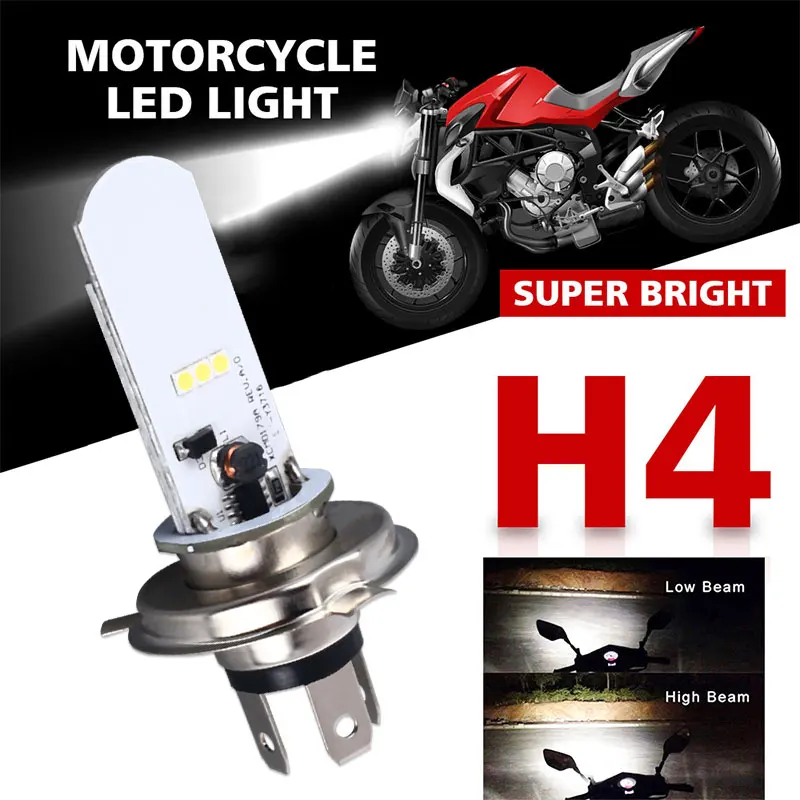 Vehemo H4 Motorbike Fog Light Automotive Headlamp Durable Headlight Motorcycle Bulbs
Vehemo H4 Motorbike Fog Light Automotive Headlamp Durable Headlight Motorcycle Bulbs