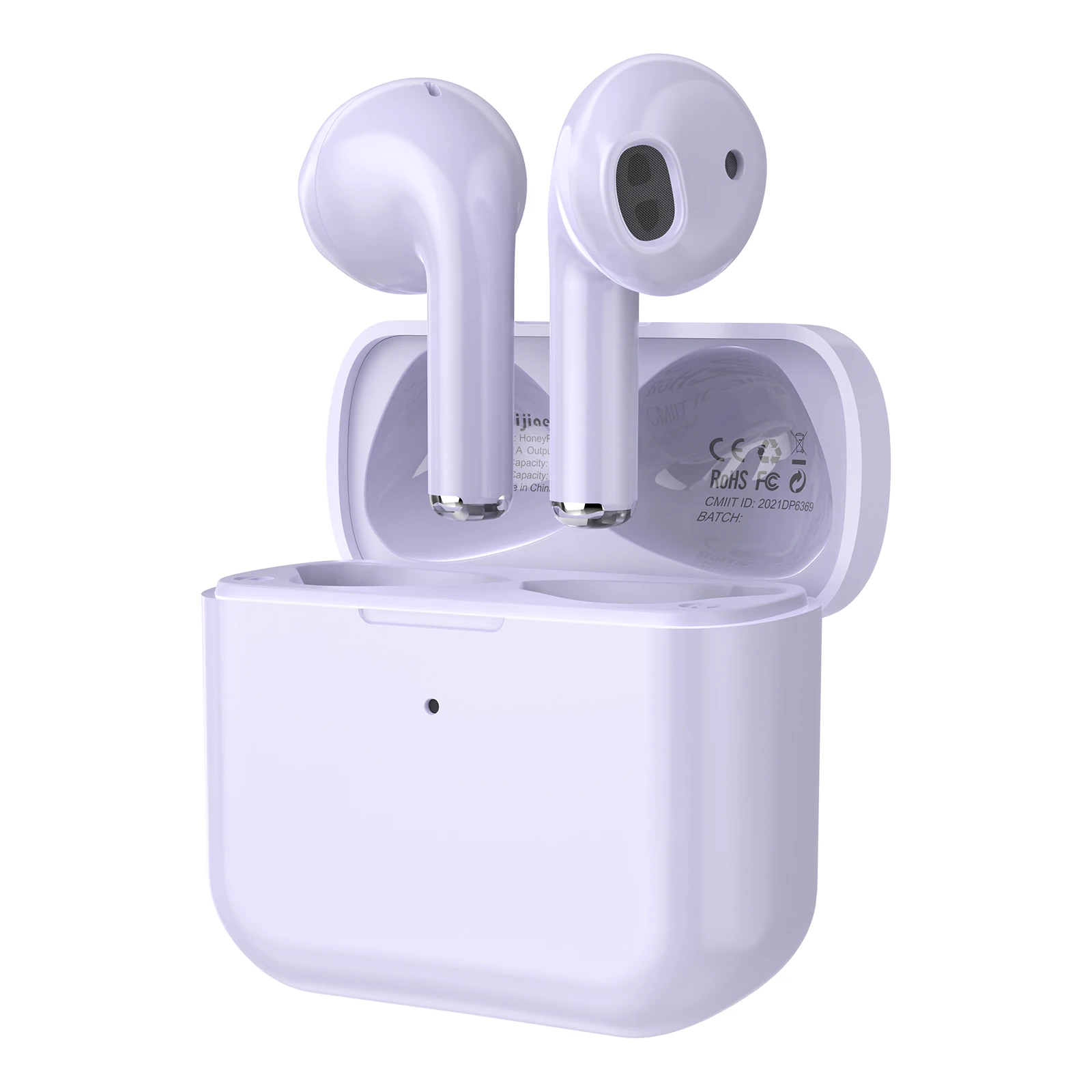 Langsdom фиолетовые беспроводные наушники для телефона iphone Xiaomi Bluetooth-совместимые 20Hrs