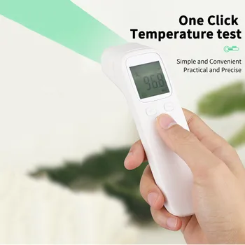 Baby/Adult Practical Precise Non-Contact Forehead Thermometer Digital Infrared Body Temporal Thermometer Temperature Measurement
Baby/Adult Practical Precise Non-Contact Forehead Thermometer Digital Infrared Body Temporal Thermometer Temperature Measurement