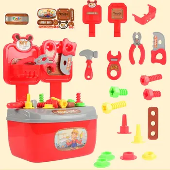 PVC 22 Sets Of Portable Maintenance Toolbox Toy Set Children'S Toolbox Through Home Toys for Kindergarten
PVC 22 Sets Of Portable Maintenance Toolbox Toy Set Children'S Toolbox Through Home Toys for Kindergarten