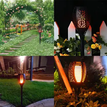 Lawn Light Solar Flickering Home Garden Solar Lawn Lamp Durable 96LED Eco-Friendly Waterproof Landscape Lights
Lawn Light Solar Flickering Home Garden Solar Lawn Lamp Durable 96LED Eco-Friendly Waterproof Landscape Lights