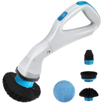 Electric Spin Scrubber, Handheld Cleaning Brush Multi-Function Cordless Rechargeable 360-Degree Rotation UK Plug
Electric Spin Scrubber, Handheld Cleaning Brush Multi-Function Cordless Rechargeable 360-Degree Rotation UK Plug