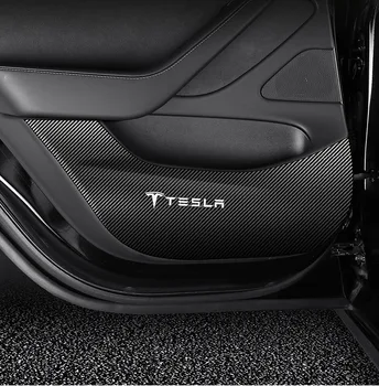 4pcs Car Door Anti Kick Pad Protection for Tesla Model 3 Side Edge Protector Pads Glove Box Stickers Model3 Carbon Fiber Pattern
4pcs Car Door Anti Kick Pad Protection for Tesla Model 3 Side Edge Protector Pads Glove Box Stickers Model3 Carbon Fiber Pattern