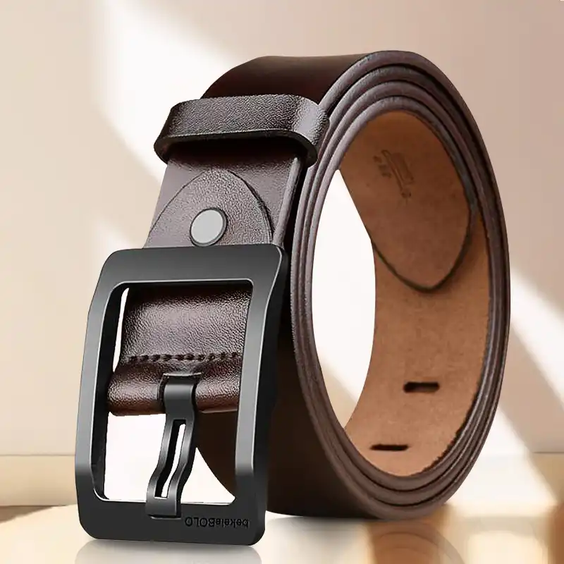 Genuine Leather Belt Male Cowboys 8868 