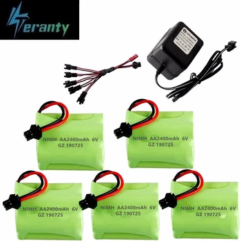 6v 2400mAh Battery + 6v USB Charger For RC Cars Robots Tanks Gun Boats 6v NiMH Battery Aa 2400mah 6v Rechargeable Battery Pack 
6v 2400mAh Battery + 6v USB Charger For RC Cars Robots Tanks Gun Boats 6v NiMH Battery Aa 2400mah 6v Rechargeable Battery Pack