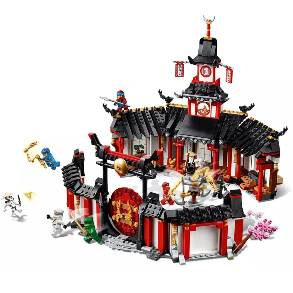 NEW Lepining NINJA Series Monastery of Spinjitzu Building Blocks Model Sets Bricks Classic For Children Toys Gift Ideas 70670
NEW Lepining NINJA Series Monastery of Spinjitzu Building Blocks Model Sets Bricks Classic For Children Toys Gift Ideas 70670