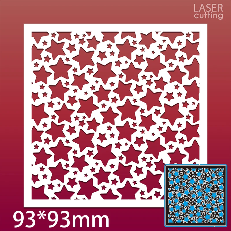 93*93mm Star Metal cutting Dies Craft Embossing Scrapbooking paper craft Greeting Card
93*93mm Star Metal cutting Dies Craft Embossing Scrapbooking paper craft Greeting Card