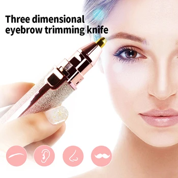 Eye Brow Epilator 2 In 1 Electric Eyebrow Trimmer Makeup Painless Mini Shaver Razors Women Portable Facial Body Hair Remover 45
Eye Brow Epilator 2 In 1 Electric Eyebrow Trimmer Makeup Painless Mini Shaver Razors Women Portable Facial Body Hair Remover 45