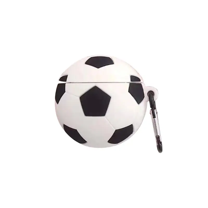 Unique Basketball Football Silicone Protective Case Shockproof Cover Skin Protector with Carabiner for Airpods 1/2 Charging Box
Unique Basketball Football Silicone Protective Case Shockproof Cover Skin Protector with Carabiner for Airpods 1/2 Charging Box
