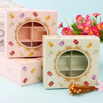 5PCS Opening Window Macaron Nougat Small Cake Packing Boxes DIY Baking Decor
5PCS Opening Window Macaron Nougat Small Cake Packing Boxes DIY Baking Decor