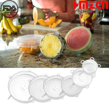 6 Pcs/Set Food Silicone Cover Cap Universal Silicone Lids For Cookware Bowl Reusable Stretch Lids Kitchen Accessories
6 Pcs/Set Food Silicone Cover Cap Universal Silicone Lids For Cookware Bowl Reusable Stretch Lids Kitchen Accessories