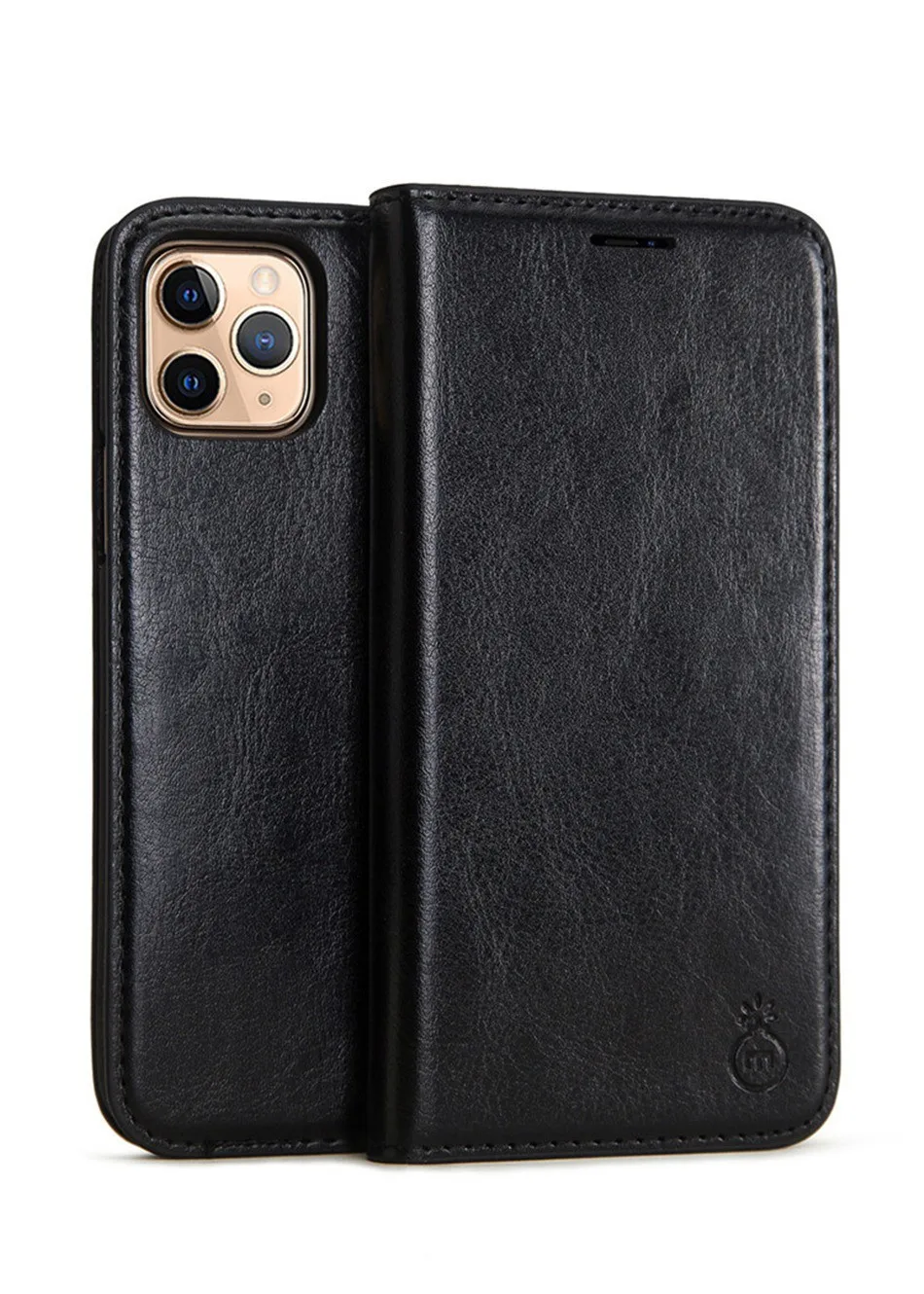 Musubo Genuine Leather Case For iPhone 11 Pro Max XS XR 7 Plus 8 6S Plus 6 Luxury Cases Cover Card Slot Wallet casing Funda Capa
