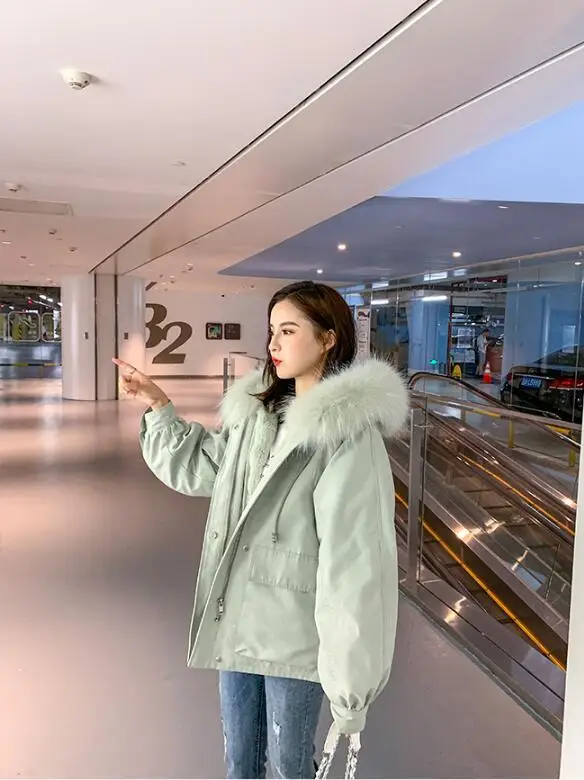 Perfect Natural rex rabbit fur lining parka real fur coat winter jacket women natural raccoon fur collar warm thick parkas tsr678 15 Perfect Natural rex rabbit fur lining parka real fur coat winter jacket women natural raccoon fur collar warm thick parkas tsr678 15