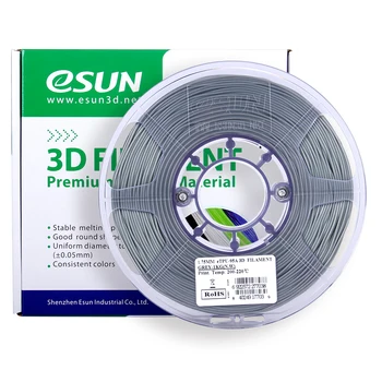 eSUN TPU 95A filament FLEX /Grey color 3D Printer consumable /Soft ductile materia/Fast shipping from Russia
eSUN TPU 95A filament FLEX /Grey color 3D Printer consumable /Soft ductile materia/Fast shipping from Russia