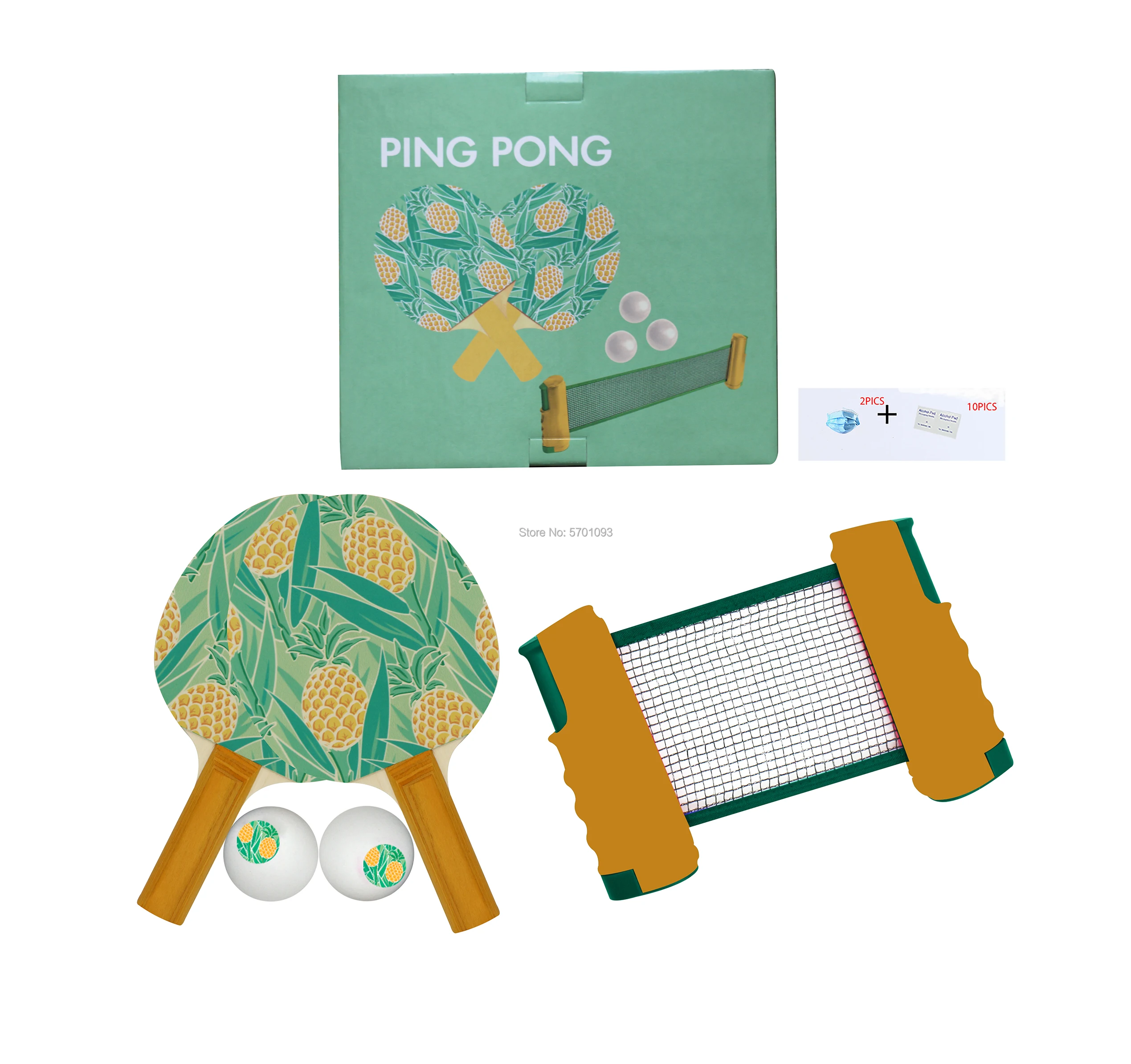 ping pong PSF006 Professional Table Tennis Sports Trainning Set Racket Blade Mesh Net Ping Pong Student Sports Equipment Simple
ping pong PSF006 Professional Table Tennis Sports Trainning Set Racket Blade Mesh Net Ping Pong Student Sports Equipment Simple