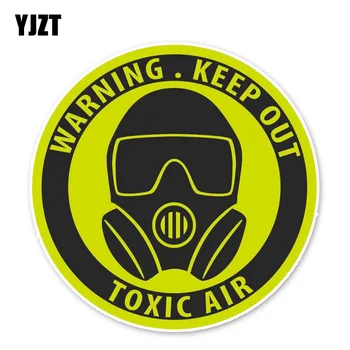 YJZT 11.9*11.9CM Unique WARNING KEEP OUT TOXIC AIR Accessories Car Stickers C30-0172
YJZT 11.9*11.9CM Unique WARNING KEEP OUT TOXIC AIR Accessories Car Stickers C30-0172