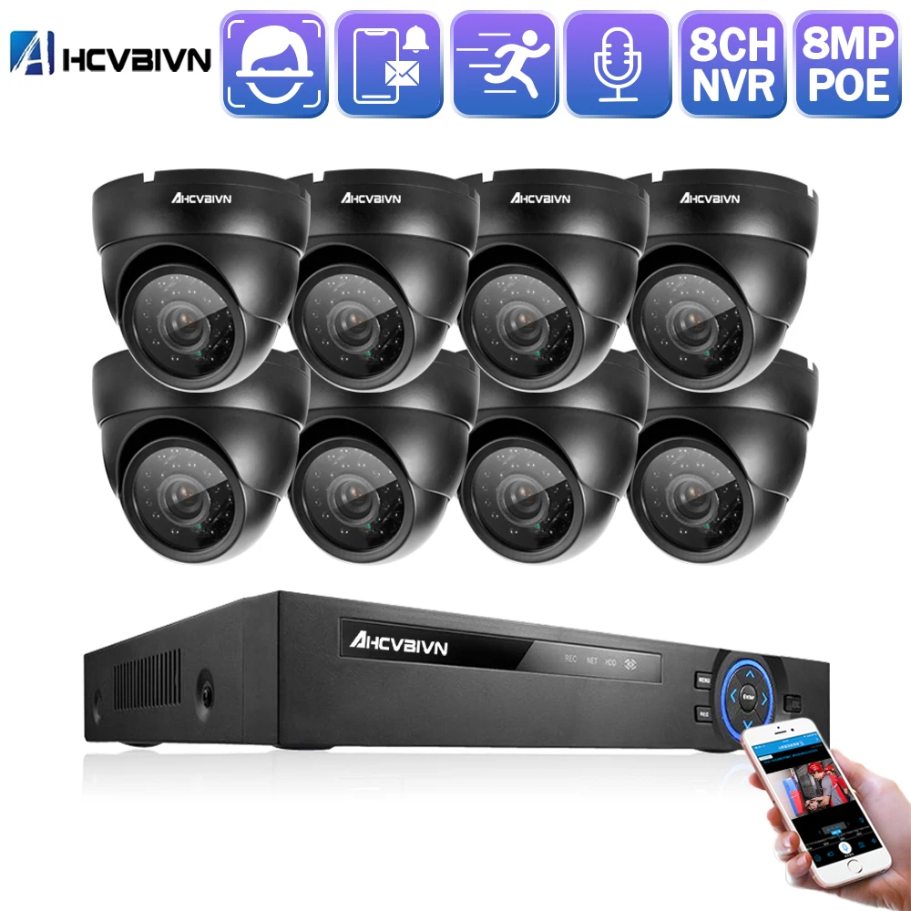 Face Detection H.265 POE 5MP Video Surveillance Kit 8CH NVR CCTV System 5megapixels Weatherproof CCTV Security 5MP POE IP Camera
Face Detection H.265 POE 5MP Video Surveillance Kit 8CH NVR CCTV System 5megapixels Weatherproof CCTV Security 5MP POE IP Camera