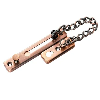 2 Pack Door Chain Lock, Security Chain Guard with Spring Anti Theft Press Lock, Polished Door Latch Red Bronze
2 Pack Door Chain Lock, Security Chain Guard with Spring Anti Theft Press Lock, Polished Door Latch Red Bronze