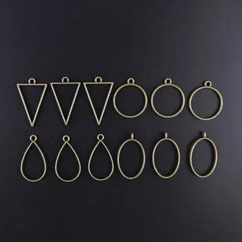 12 Pcs/set Epoxy Border Geometric Hollow Pendant Frame DIY Resin Crafts Necklace Bracelet Jewelry Accessories AXYD
12 Pcs/set Epoxy Border Geometric Hollow Pendant Frame DIY Resin Crafts Necklace Bracelet Jewelry Accessories AXYD