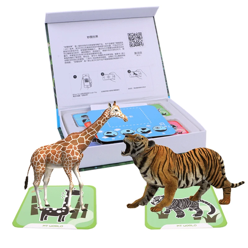 3D4D Card AR Animal Encyclopedia Card Children Early Childhood Educational Magic Card ENLIGHTEN Cognitive Learning Card
3D4D Card AR Animal Encyclopedia Card Children Early Childhood Educational Magic Card ENLIGHTEN Cognitive Learning Card