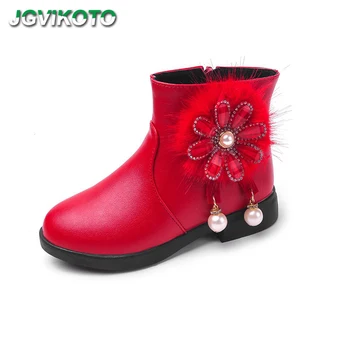 JGVIKOTO 2020 Brand New Fashion Girls Boots Crystal Floral With Hairy Fur Sweet Cute Princess Kids Boots Children Rubber Boots
JGVIKOTO 2020 Brand New Fashion Girls Boots Crystal Floral With Hairy Fur Sweet Cute Princess Kids Boots Children Rubber Boots