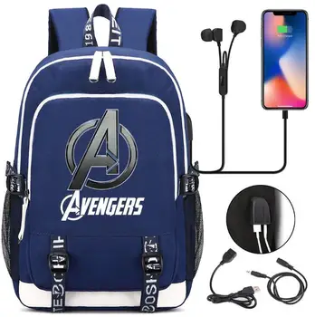 Disney Fashion School Bags USB Charge Backpacks For Teenagers Girls Boys Child Bag Avengers Casual Travel Bags Bagpack
Disney Fashion School Bags USB Charge Backpacks For Teenagers Girls Boys Child Bag Avengers Casual Travel Bags Bagpack
