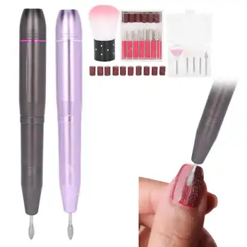 20000rpm Nail Drill Pen Electric Nail Grinder Polisher Kit Portable Polishing Manicure Tool USB Charging Nail Grinding Polisher
20000rpm Nail Drill Pen Electric Nail Grinder Polisher Kit Portable Polishing Manicure Tool USB Charging Nail Grinding Polisher