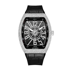 PINTIME Fashion Men's Watch Top Brand Luxury Iced Out Diamond Waterproof Quartz Wristwatch for Men with Calendar
PINTIME Fashion Men's Watch Top Brand Luxury Iced Out Diamond Waterproof Quartz Wristwatch for Men with Calendar