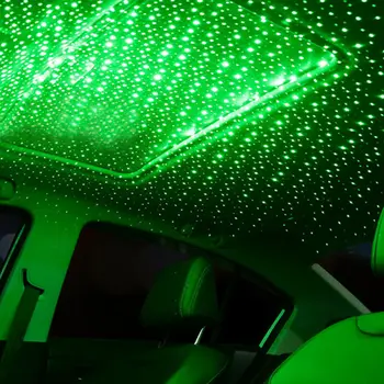 1x USB Roof Star Night Light 360°Rotation Interior Green LED Atmosphere 5V 0.2A Galaxy Lamp Car Accessory Room Decor Charging
1x USB Roof Star Night Light 360°Rotation Interior Green LED Atmosphere 5V 0.2A Galaxy Lamp Car Accessory Room Decor Charging