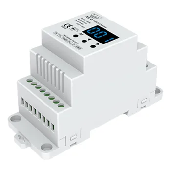 RF-DMX512 RGBW DMX Master XC-D(Din Rail) Multi-Pixel RGB/RGB+W/RGB+CCT controller AC85-265V input DMX512 signal output
RF-DMX512 RGBW DMX Master XC-D(Din Rail) Multi-Pixel RGB/RGB+W/RGB+CCT controller AC85-265V input DMX512 signal output
