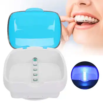 Orthodontic Retainer UV Cleaning Box Portable Denture Ultraviolet Cleaning Box Fake Teeth Sterilizer Oral Care Whitening Tools
Orthodontic Retainer UV Cleaning Box Portable Denture Ultraviolet Cleaning Box Fake Teeth Sterilizer Oral Care Whitening Tools