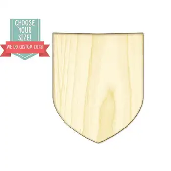 10Shield Wood Cut Out - Custom Choose Your Size - Laser Cut Wooden Art Craft Supplies Wall Hanging Decor Wedding Nursery DCS0041 
10Shield Wood Cut Out - Custom Choose Your Size - Laser Cut Wooden Art Craft Supplies Wall Hanging Decor Wedding Nursery DCS0041