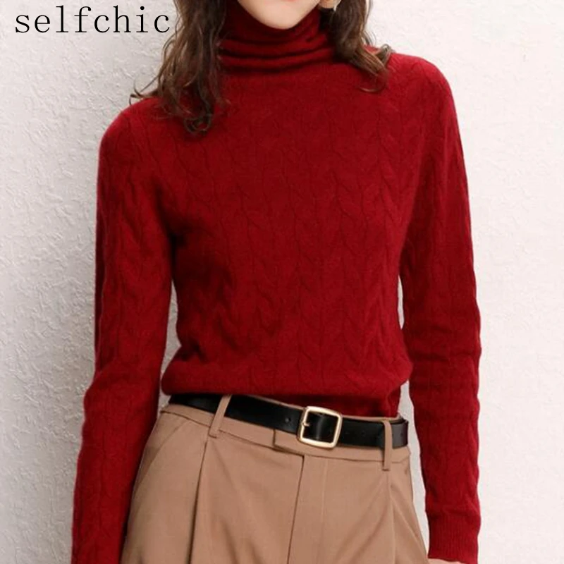 Female Twisted Turtleneck Sweaters 2019 Autumn Winter Woman Plus Size Wine Red Black Gray Pink Knitted Pullovers XXL
Female Twisted Turtleneck Sweaters 2019 Autumn Winter Woman Plus Size Wine Red Black Gray Pink Knitted Pullovers XXL