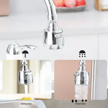 360° Rotatable Tap Aerator Kitchen Sink Shower Bubbler Sprayer Faucet Connector Universal Faucet Oxygen Splashing Water Tap New
360° Rotatable Tap Aerator Kitchen Sink Shower Bubbler Sprayer Faucet Connector Universal Faucet Oxygen Splashing Water Tap New