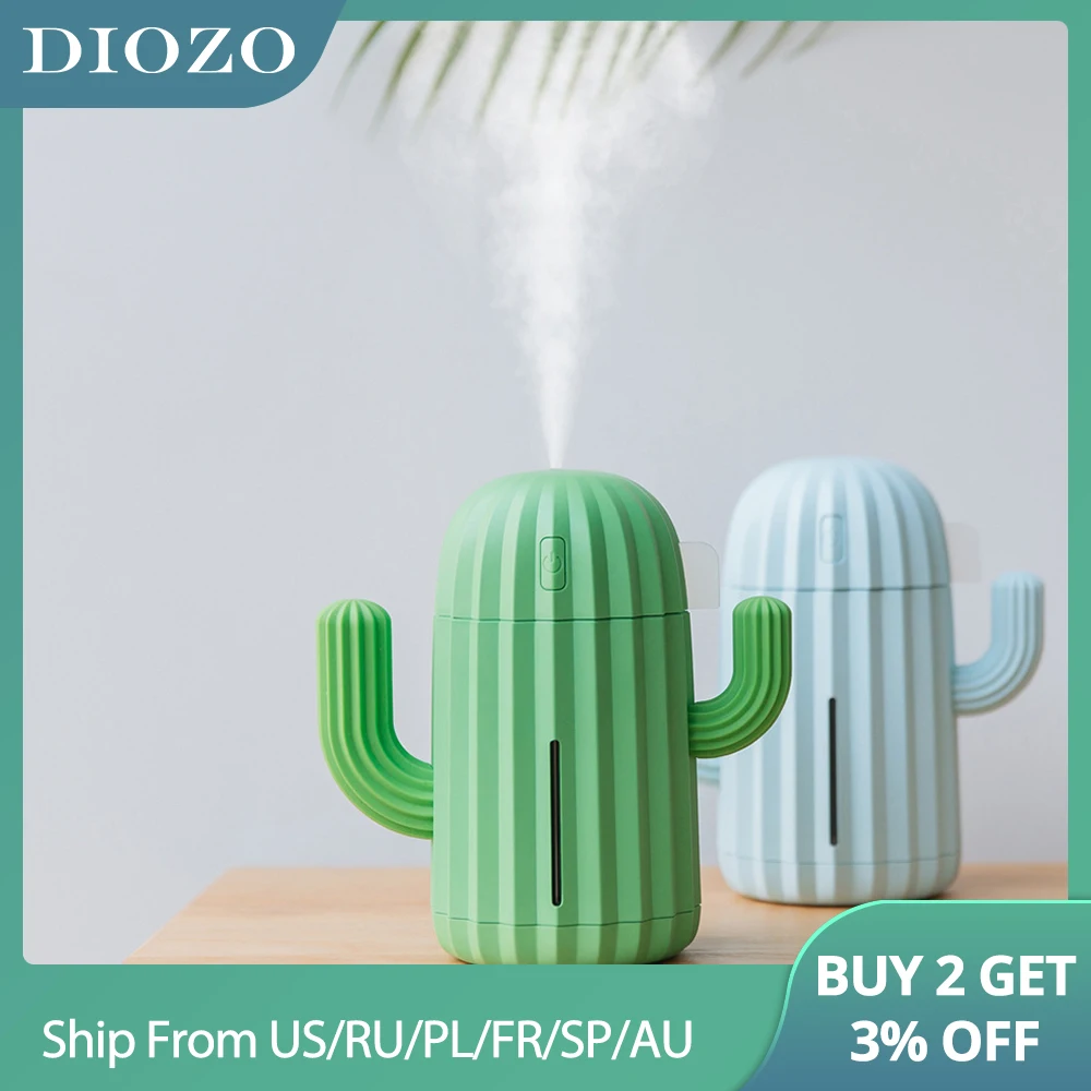 Cactus Air Humidifier 340ML USB Aromatherapy Diffuser Mist Maker Fogger Mini Aroma Atomizer Car Essential oil diffuser
Cactus Air Humidifier 340ML USB Aromatherapy Diffuser Mist Maker Fogger Mini Aroma Atomizer Car Essential oil diffuser
