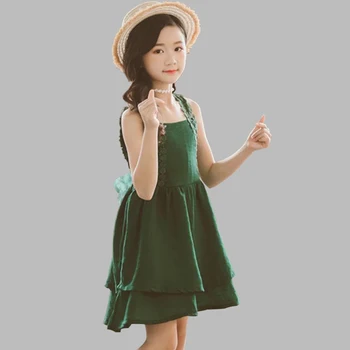 Girl Dress Lace Flower Sling Dress For Girls Sleeveless Kid Dress Spring Summer Cute Ruffle Dresses For Girls Party 6 8 10 12 14
Girl Dress Lace Flower Sling Dress For Girls Sleeveless Kid Dress Spring Summer Cute Ruffle Dresses For Girls Party 6 8 10 12 14