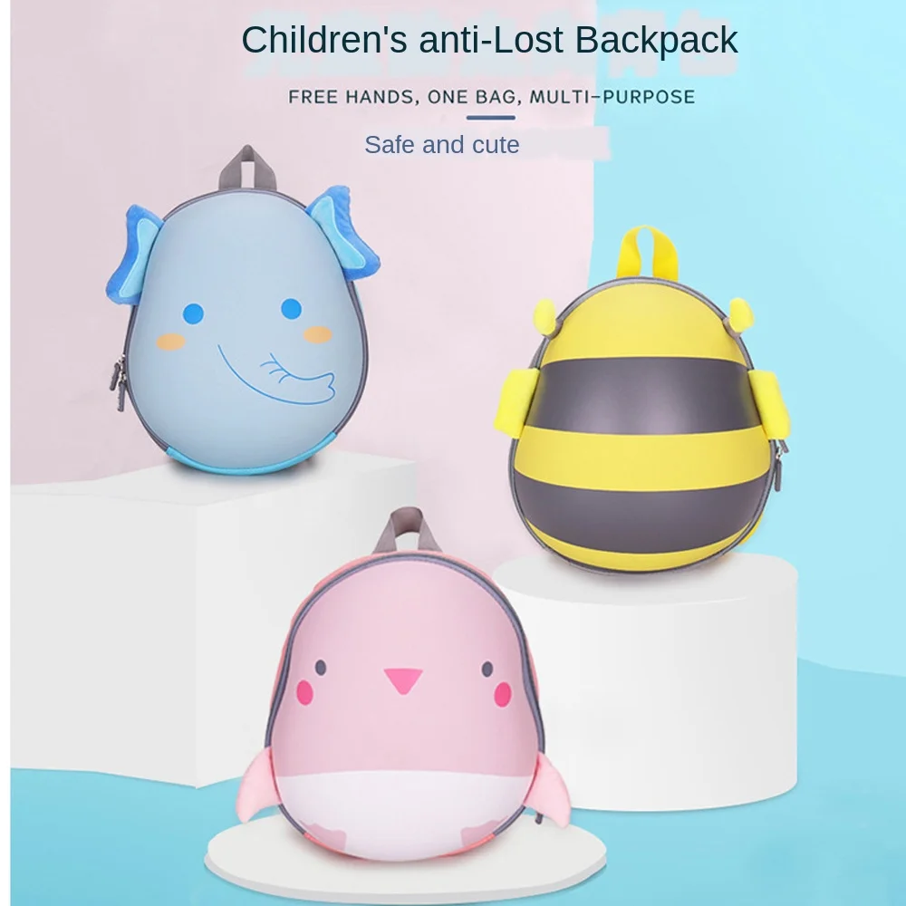 Children Schoolbag Kindergarten Waterproof Boys Gilrs Backpack Customise Printing Egg Shell Kids Cartoon Backpack Anti-Lost Bags
Children Schoolbag Kindergarten Waterproof Boys Gilrs Backpack Customise Printing Egg Shell Kids Cartoon Backpack Anti-Lost Bags
