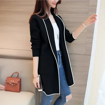 2019 New Spring New Wild Loose Long Knitted Sweater Cardigan Women Winter Jacket Loose Big Yards Joker Long Sweaters Coat Tide
2019 New Spring New Wild Loose Long Knitted Sweater Cardigan Women Winter Jacket Loose Big Yards Joker Long Sweaters Coat Tide