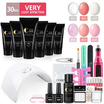 COSCELIA Poly Quick Gel Nail Brush For Manicure UV LED Lamp Stamping Gel For Extension Set For Nail Extensions Nail Art Tools
COSCELIA Poly Quick Gel Nail Brush For Manicure UV LED Lamp Stamping Gel For Extension Set For Nail Extensions Nail Art Tools