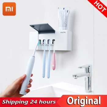 2020 New XiaoMi Smart Induction UV Light Toothbrush Holder Sterilizer Box Toothbrush Cleaner Toothpaste Dispenser Wall Mount
2020 New XiaoMi Smart Induction UV Light Toothbrush Holder Sterilizer Box Toothbrush Cleaner Toothpaste Dispenser Wall Mount