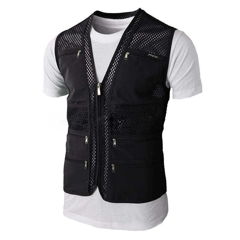 Outdoor Fishing Vests Quick Dry Breathable Multi Pocket Mesh Jackets Photography Travel Hiking Vest Photography Jackets
Outdoor Fishing Vests Quick Dry Breathable Multi Pocket Mesh Jackets Photography Travel Hiking Vest Photography Jackets